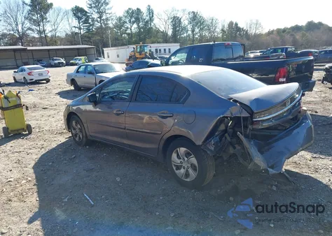 2014 Honda Civic Lx from USA, damaged, VIN 19XFB2F54EE027865